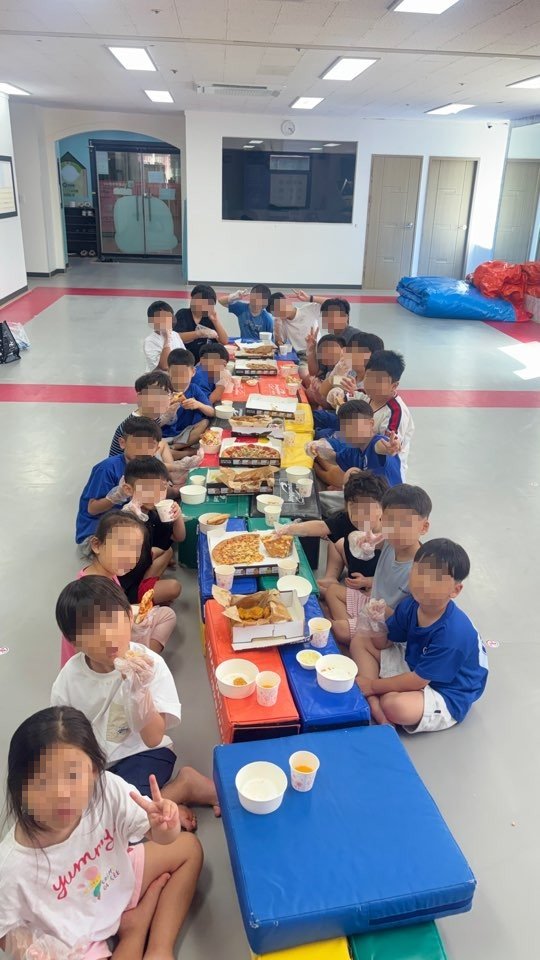 아이로운 태권도 피자파티